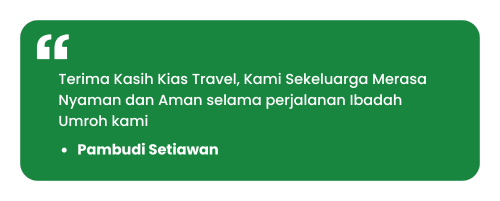 Testimoni Kias 1