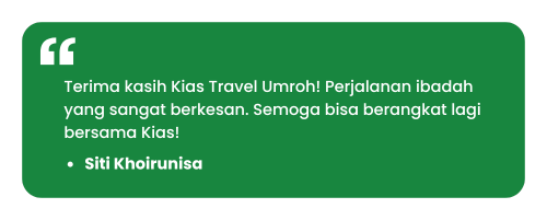Testimoni Kias 3